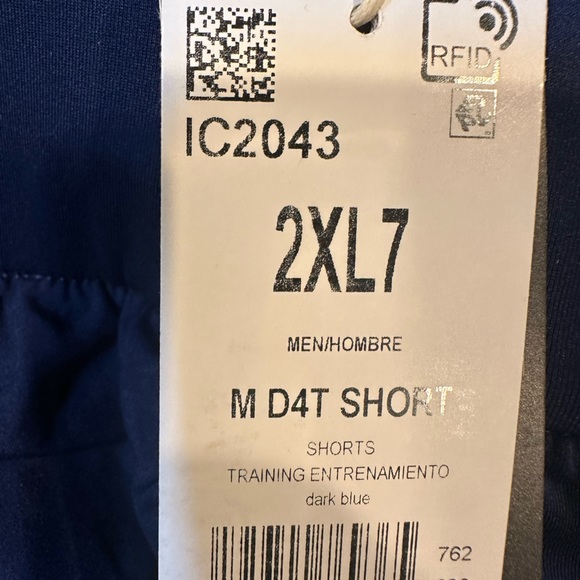 NWT! Adidas Mens Designed 4 Sport Training Shorts, Dark Blue, Size 2XL 7” Length - Picture 10 of 11